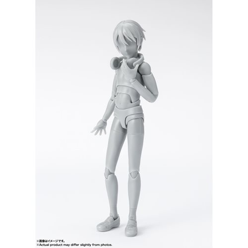 Body-kun School Life Edition DX Set Gray Color Version S.H.Figuarts Action Figure