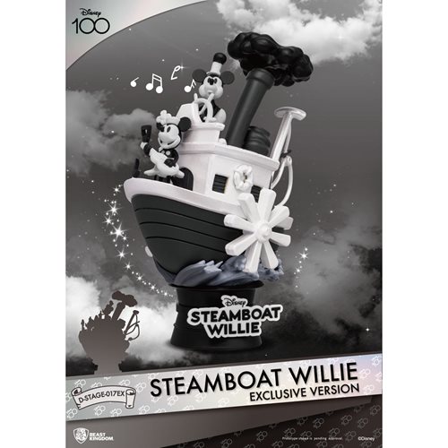 Steamboat Willie Mickey Mouse DS-017EX D-Stage Exclusive Version Statue