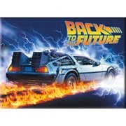 Back To The Future Burn Out Flat Magnet
