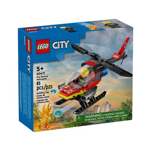 LEGO 60411 City Fire Rescue Helicopter