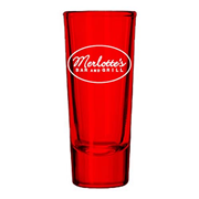 True Blood Merlotte's Bar and Grill Red Shooter Glass