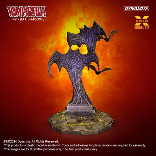Vampirella with Bat Shadows 1:8 Scale Model Kit