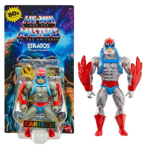 Masters of the Universe Origins Wave 18 Cartoon Collection Stratos Action Figure