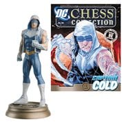 DC Superhero Captain Cold Black Pawn Chess Piece & Magazine