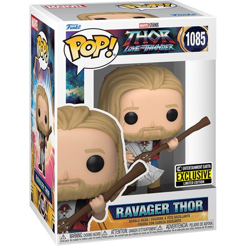 Thor: Love and Thunder Ravager Thor Funko Pop! Vinyl Figure #1085 - Entertainment Earth Exclusive