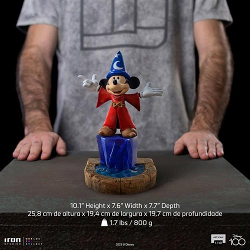 Fantasia Sorcerer's Apprentice Mickey Art Scale Limited Edition 1:10 Statue