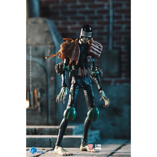 Judge Dredd Judge Death 1:18 Scale Exquisite Mini Action Figure - Previews Exclusive
