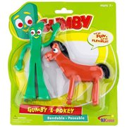 Gumby and Friends Gumby and Pokey Bendable Figure 2-Pack