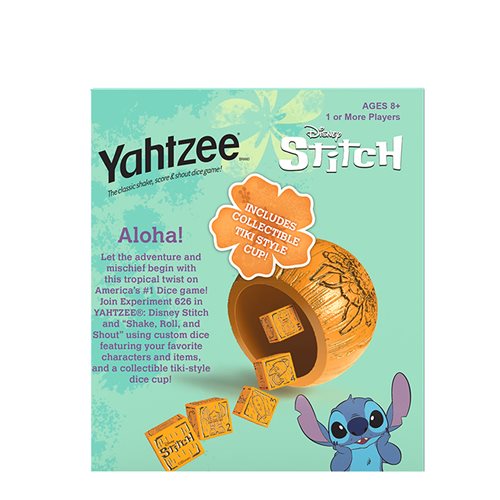 Lilo & Stitch Stitch Yahtzee Game