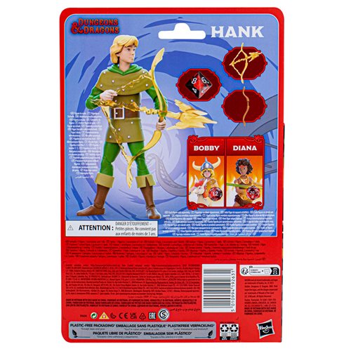 Dungeons & Dragons Cartoon Series Hank 6-Inch Action Figure