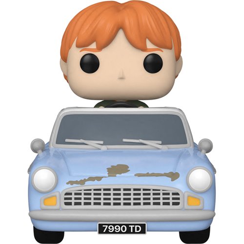 Harry Potter and the Chamber of Secrets 20th Anniversary Ron Weasley in Flying Car Funko Pop! Vinyl Ride