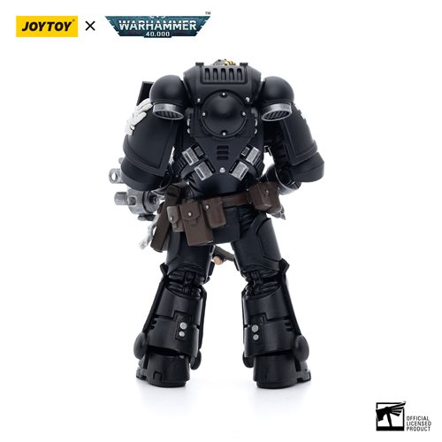 Joy Toy Warhammer 40,000 Iron Hands Intercessors Brother Ignar 1:18 Scale Action Figure