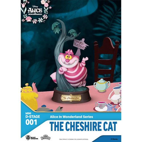 Alice in Wonderland Cheshire Cat Mini D-Stage 001 4-Inch Statue