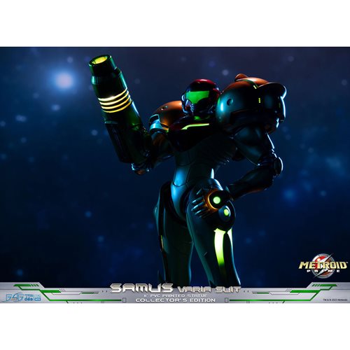 Metroid Prime Samus Varia Suit Light-Up Collector's Edition Statue