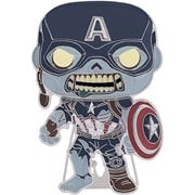 Marvel's What If Zombie Captain America Large Enamel Funko Pop! Pin #521