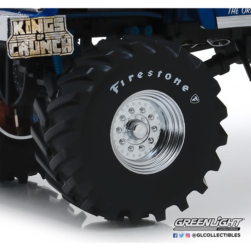 Kings of Crunch 48-Inch Monster Truck Firestone 1:18 Scale Wheel and Tire Set