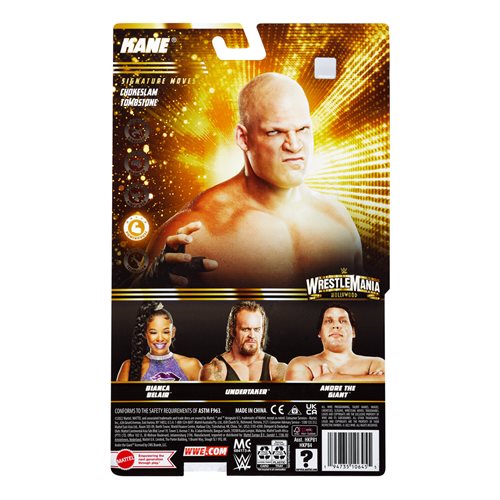 WWE WrestleMania Basic 2023 Wave 1 Kane Action Figure
