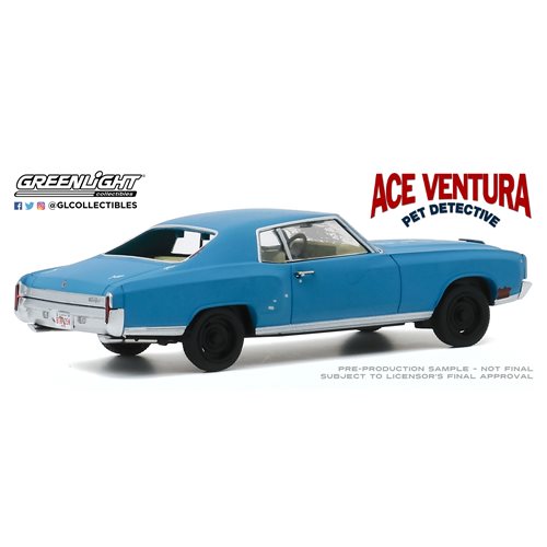 Ace Ventura: Pet Detective (1994) 1:43 Scale 1972 Chevrolet Monte Carlo