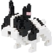 Pied French Bulldog Nanoblock Constructible Figure