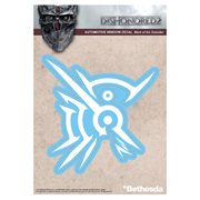 Dishonored 2 Mark of the Outsider White Window Decal