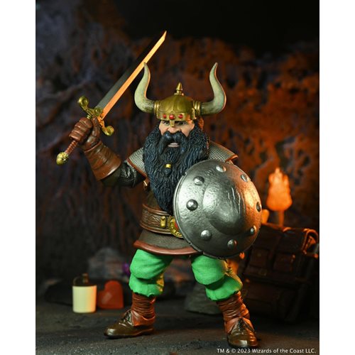 Dungeons & Dragons Ultimate Elkhorn the Good Dwarf Fighter 7-Inch Scale Action Figure