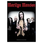 Marilyn Manson Hollywood Fabric Poster Wall Hanging