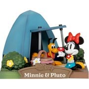 Disney Campsites Minnie Mouse and Pluto DS-146 Statue