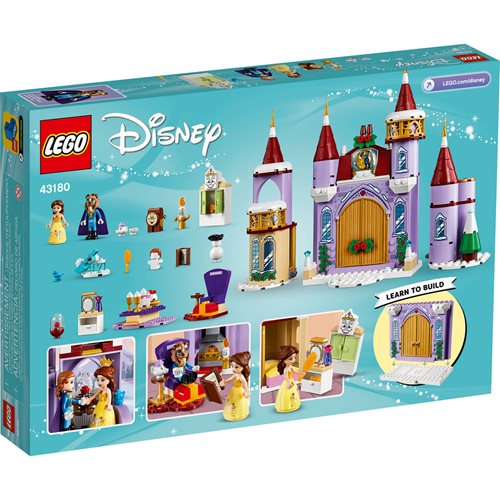 LEGO 43180 Disney Princess Belle's Castle Winter Celebration