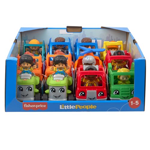 Fisher-Price Little People Small Vehicle Case of 12