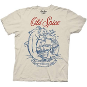 Old Spice Panther Shark T-Shirt