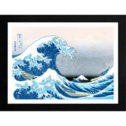 The Great Wave by Katsushika Hokusai Framed Art Print