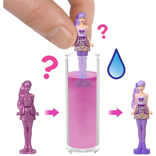 Mini BarbieLand Color Reveal Doll Case of 10