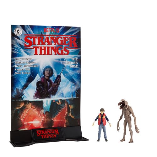 Stranger Things Page Punchers Wave 1 Will Byers and Demogorgon 3-Inch Action Figure 2-Pack with Comi