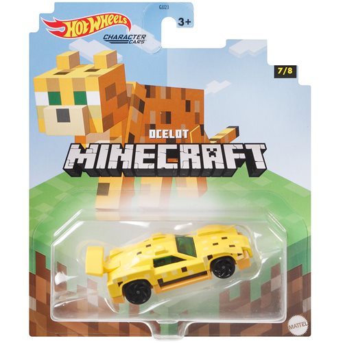 Minecraft Hot Wheels Character Cars 2021 Mix 2 Case