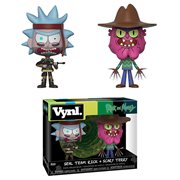 Rick and Morty Seal Rick and Scary Terry Vynl. Figure 2-Pack