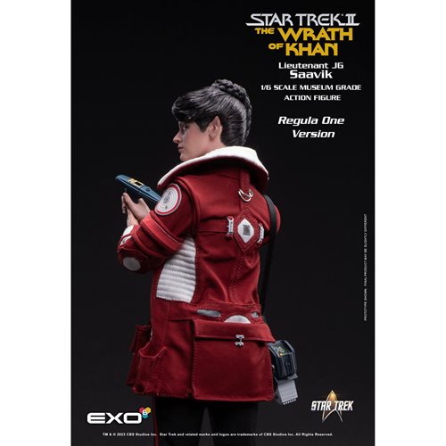 Star Trek: The Wrath of Khan Lieutenant Saavik Regula One Edition 1:6 Scale Action Figure