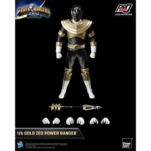 Power Rangers Zeo Gold Zeo Ranger FigZero 1:6 Scale Action Figure