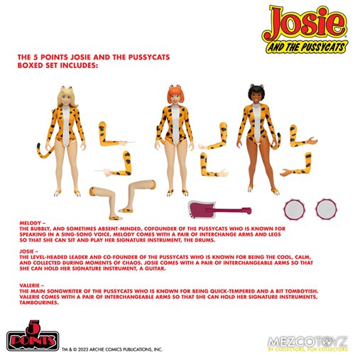 Josie and the Pussycats 5 Points Boxed Set