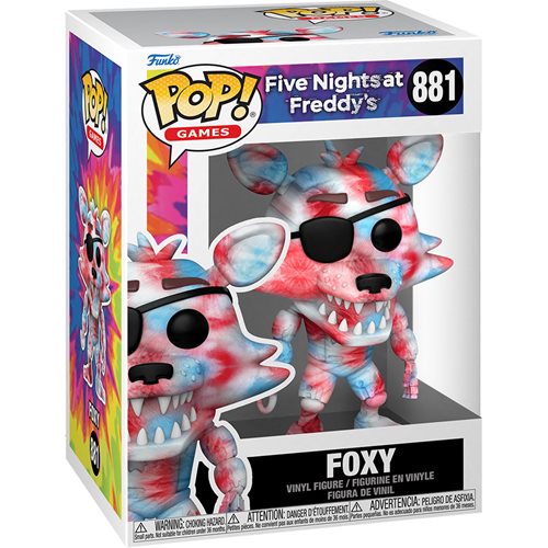 Five Nights at Freddy's Tie-Dye Foxy Pop! Vinyl Figure