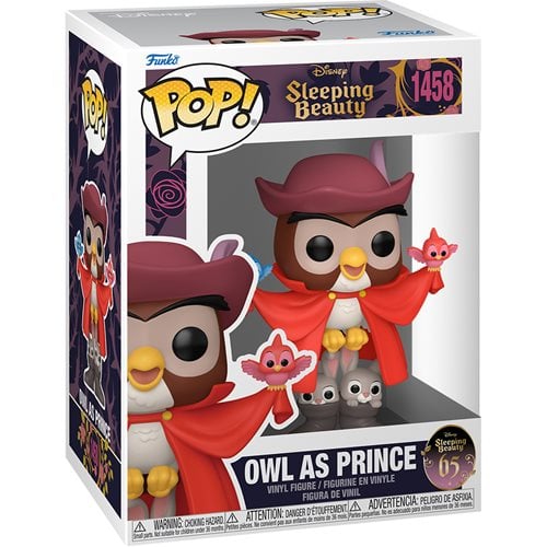 Slepping Beauty 65th Anniversary Owl as Prince Funko Pop! Vinyl Figure