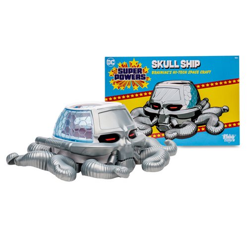 DC Super Powers Brainiac's Skull Ship Vehicle