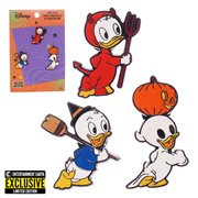 Disney Halloween Huey, Louie, and Dewey Enamel Pin 3-Pack - Entertainment Earth Exclusive