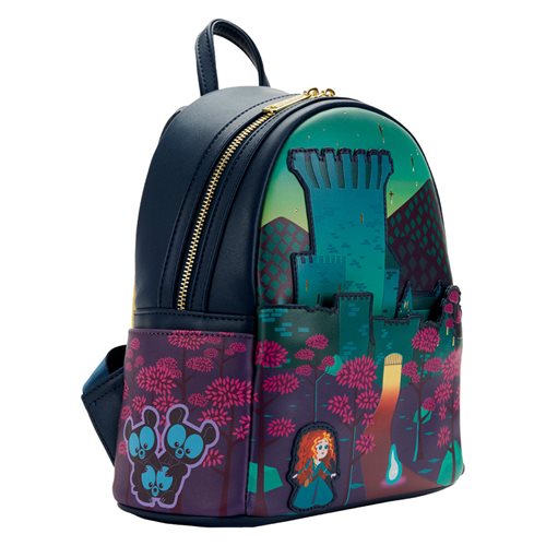 Brave Princess Castle Series Glow-in-the-Dark Mini-Backpack