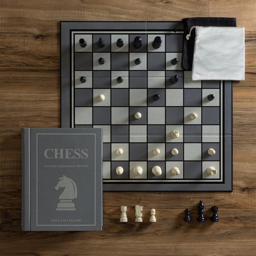 Chess Vintage Bookshelf Edition Game