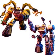 Robo Force Maxx 89 and Wrecker 7 1/2-Inch Wave 1 Action Figure Set of 2