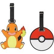 Pokemon Charmander and Pokeball Luggage Tag Set