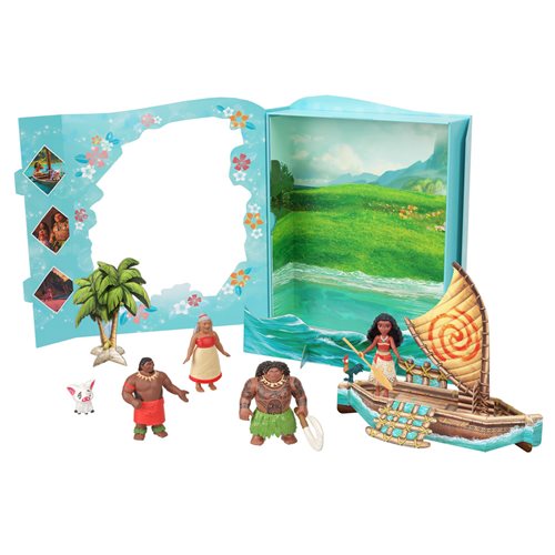 Disney Princess Moana Storybook Doll 6-Pack