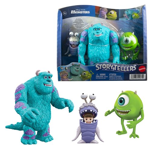 Monsters Inc. Storytellers Action Figure 3-Pack