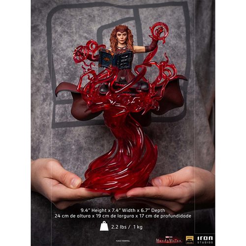 WandaVision Scarlet Witch Deluxe Art 1:10 Scale Statue