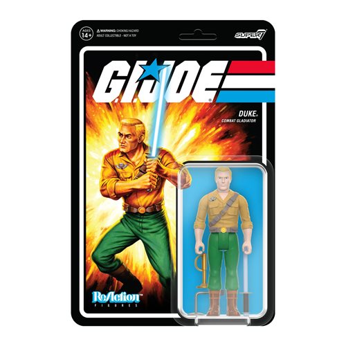 G.I. Joe Combat Gladiator Duke 3 3/4-Inch ReAction Figure